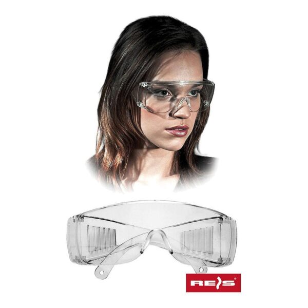 Przeciwodpryskowe okulary ochronne GOG-ICE